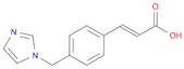 2-Propenoic acid, 3-[4-(1H-imidazol-1-ylmethyl)phenyl]-, (2E)-
