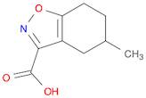 (5S)-5-methyl-4,5,6,7-tetrahydro-1,2-benzoxazole-3-carboxylic acid