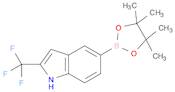 1H-Indole,5-(4,4,5,5-tetramethyl-1,3,2-dioxaborolan-2-yl)-2-(trifluoromethyl)-