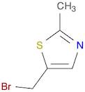 Thiazole, 5-(bromomethyl)-2-methyl-