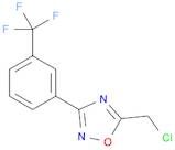 1,2,4-Oxadiazole, 5-(chloromethyl)-3-[3-(trifluoromethyl)phenyl]-