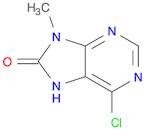8H-Purin-8-one, 6-chloro-7,9-dihydro-9-methyl-
