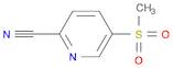 2-Pyridinecarbonitrile, 5-(methylsulfonyl)-