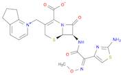 5H-Cyclopenta[b]pyridinium,1-[[(6R,7R)-7-[[(2Z)-(2-amino-4-thiazolyl)(methoxyimino)acetyl]amino]-2-carboxy-8-oxo-5-thia-1-azabicyclo[4.2.0]oct-2-en-3-yl]methyl]-6,7-dihydro-, inner salt