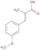 2-Propenoic acid, 3-(3-methoxyphenyl)-2-methyl-, (2E)-