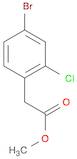 Benzeneacetic acid, 4-bromo-2-chloro-, methyl ester
