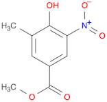 Benzoic acid, 4-hydroxy-3-methyl-5-nitro-, methyl ester