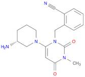 Benzonitrile,2-[[6-[(3R)-3-amino-1-piperidinyl]-3,4-dihydro-3-methyl-2,4-dioxo-1(2H)-pyrimidinyl]m…