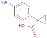 1-(4-aminophenyl)cyclopropane-1-carboxylic acid