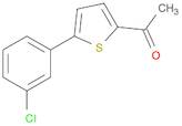 1-(5-(3-Chlorophenyl)thiophen-2-yl)ethan-1-one