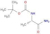 Carbamic acid, [(1S)-2-amino-1-methyl-2-oxoethyl]-, 1,1-dimethylethylester