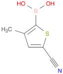(5-cyano-3-methylthiophen-2-yl)boronic acid