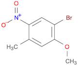 1-Bromo-2-methoxy-4-methyl-5-nitro-benzene