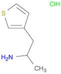 3-Thiopheneethanamine, a-methyl-, hydrochloride