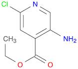 4-Pyridinecarboxylic acid, 5-amino-2-chloro-, ethyl ester