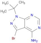 1H-Pyrazolo[3,4-d]pyrimidin-4-amine, 3-bromo-1-(1,1-dimethylethyl)-