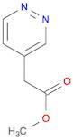 Methyl 2-pyridazin-4-ylacetate
