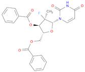 Uridine, 2'-deoxy-2'-fluoro-2'-methyl-, 3',5'-dibenzoate, (2'R)-