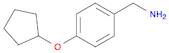 [4-(cyclopentyloxy)phenyl]methanamine
