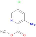 2-Pyridinecarboxylic acid, 3-amino-5-chloro-, methyl ester