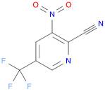 2-Pyridinecarbonitrile, 3-nitro-5-(trifluoromethyl)-