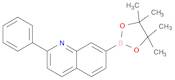 2-phenyl-7-(4,4,5,5-tetramethyl-1,3,2-dioxaborolan-2-yl)quinoline