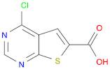 Thieno[2,3-d]pyrimidine-6-carboxylic acid, 4-chloro-