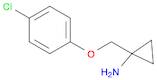 1-((4-Chlorophenoxy)methyl)cyclopropanamine