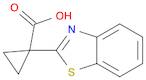 1-(Benzo[d]thiazol-2-yl)cyclopropanecarboxylic acid