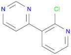 Pyrimidine, 4-(2-chloro-3-pyridinyl)-