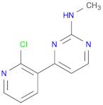 2-Pyrimidinamine, 4-(2-chloro-3-pyridinyl)-N-methyl-