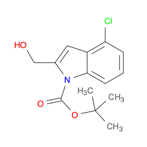 tert-Butyl 4-chloro-2-(hydroxymethyl)-1H-indole-1-carboxylate