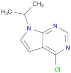 7H-Pyrrolo[2,3-d]pyrimidine, 4-chloro-7-(1-methylethyl)-