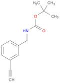 Carbamic acid, [(3-ethynylphenyl)methyl]-, 1,1-dimethylethyl ester