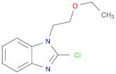 1H-Benzimidazole, 2-chloro-1-(2-ethoxyethyl)-