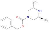 1-Piperazinecarboxylic acid, 3,5-dimethyl-, phenylmethyl ester,(3S,5S)-