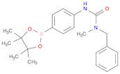 1-Benzyl-1-methyl-3-(4-(4,4,5,5-tetramethyl-1,3,2-dioxaborolan-2-yl)phenyl)urea