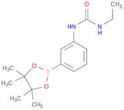 1-ethyl-3-(3-(4,4,5,5-tetramethyl-1,3,2-dioxaborolan-2-yl)phenyl)urea