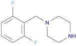 1-[(2,6-difluorophenyl)methyl]piperazine