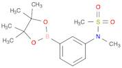 Methanesulfonamide,N-methyl-N-[3-(4,4,5,5-tetramethyl-1,3,2-dioxaborolan-2-yl)phenyl]-