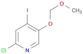 Pyridine, 2-chloro-4-iodo-5-(methoxymethoxy)-