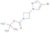 1-Azetidinecarboxylic acid, 3-(4-bromo-1H-pyrazol-1-yl)-,1,1-dimethylethyl ester