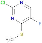 Pyrimidine, 2-chloro-5-fluoro-4-(methylthio)-