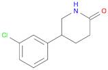 2-Piperidinone, 5-(3-chlorophenyl)-