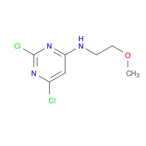 4-Pyrimidinamine, 2,6-dichloro-N-(2-methoxyethyl)-