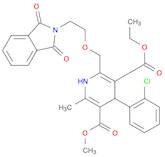 3,5-Pyridinedicarboxylic acid,4-(2-chlorophenyl)-2-[[2-(1,3-dihydro-1,3-dioxo-2H-isoindol-2-yl)ethoxy]methyl]-1,4-dihydro-6-methyl-, 3-ethyl 5-methyl ester