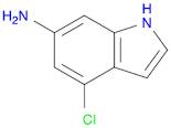 1H-Indol-6-amine,4-chloro-
