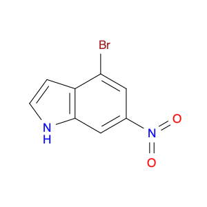 1H-Indole, 4-bromo-6-nitro-