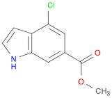 1H-Indole-6-carboxylic acid, 4-chloro-, Methyl ester