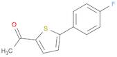 1-[5-(4-fluorophenyl)thiophen-2-yl]ethanone